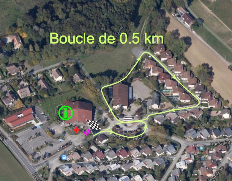 Boucle enfants 0,5km — Versonnex