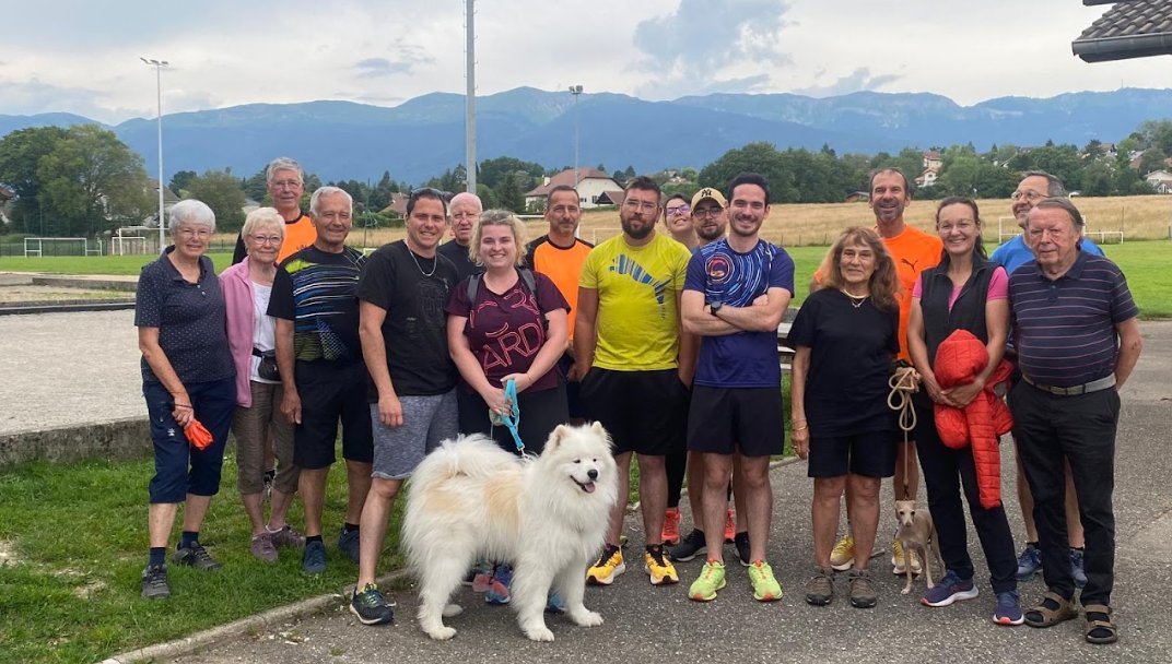 Le groupe running club ASVGS Cross